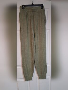 Old Navy Olive Green Pull On Soft Jogger Pants Size Medium Tall